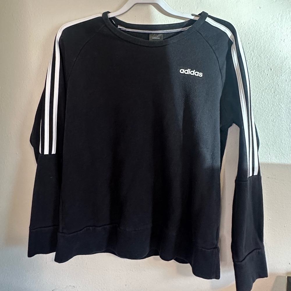 Adidas Black Women's Sweater Long Sleeve